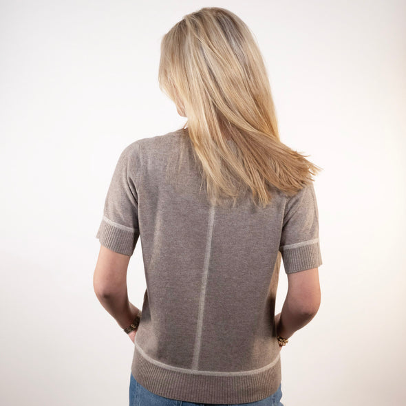 Colette short sleeve - Toast/lyssand