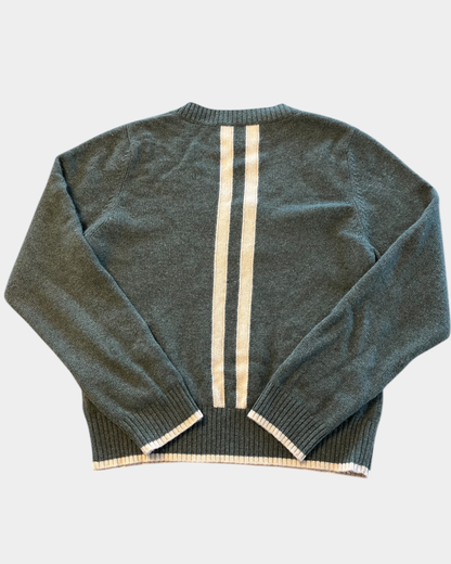 Zip olive / offwhite M - PRE LOVED