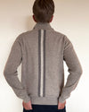 Christian half zip herre kashmir - sand/sandfarger