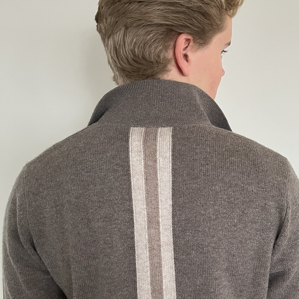 Fredrik cardigan - Toast / sand/toast