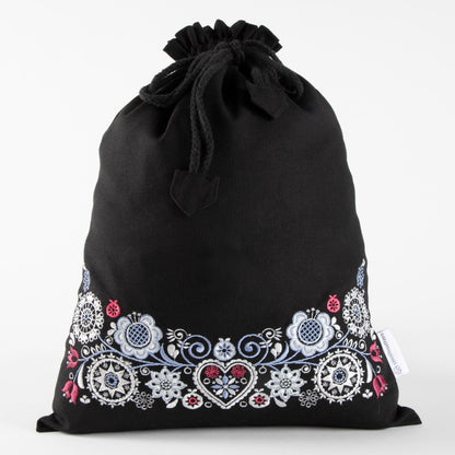 Skopose svart - sand/pastell