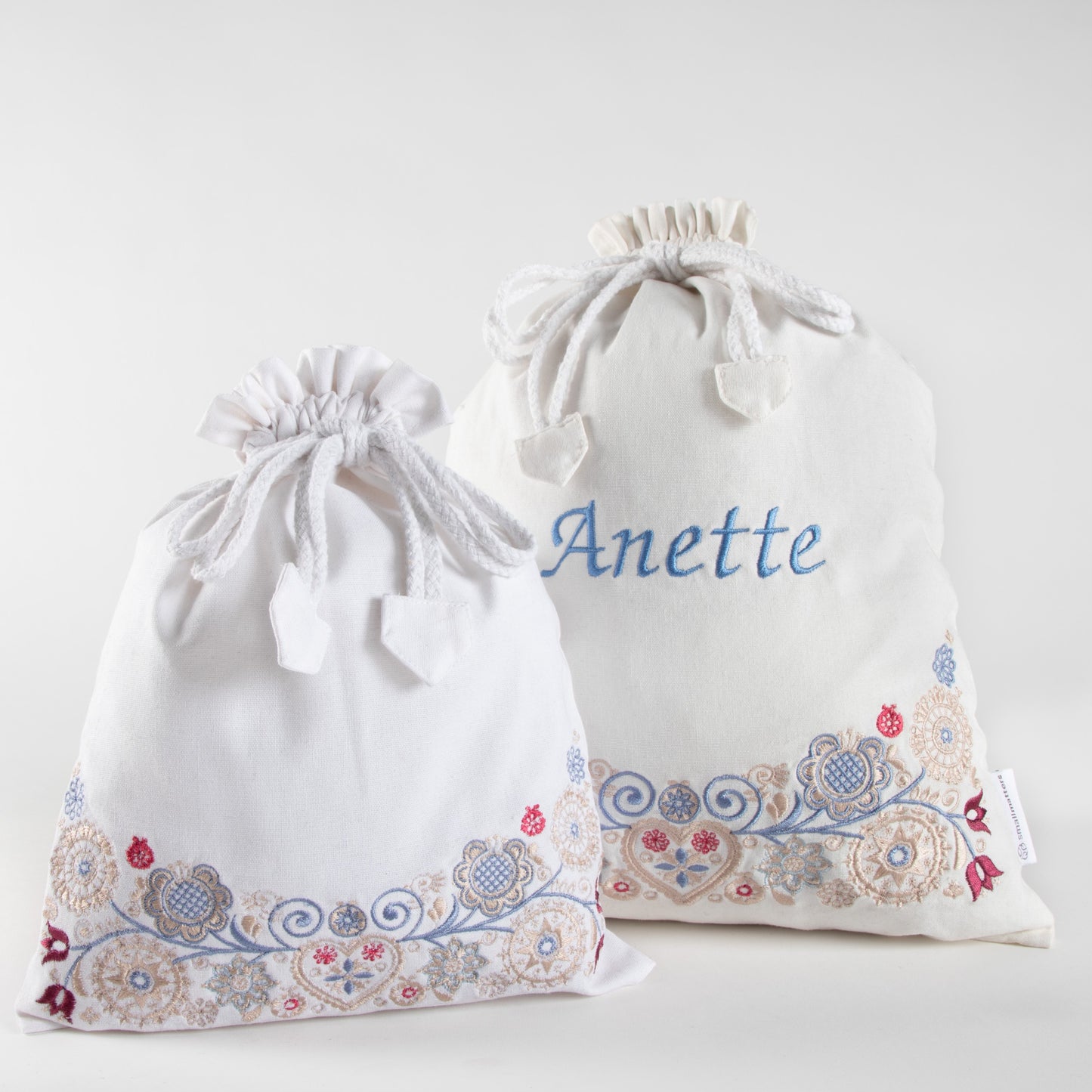 Bag set for shoes and accessories white - sand/pastel