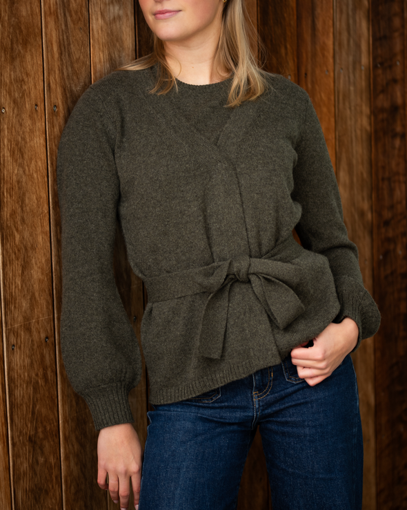 Spoonie Cardigan - Oliven