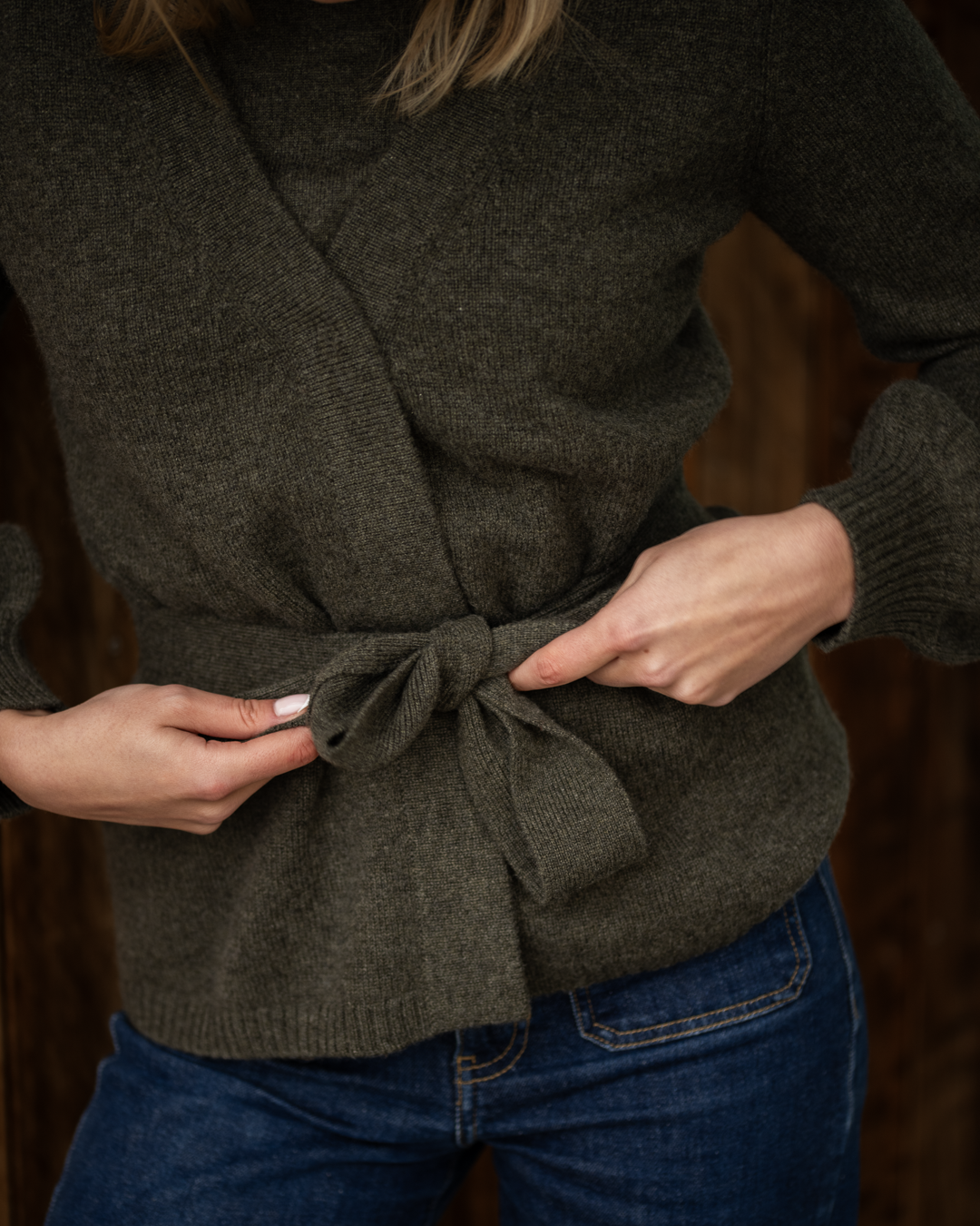 Spoonie Cardigan - Olive