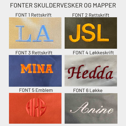 Pakkemappe kanvas Large - Rosa