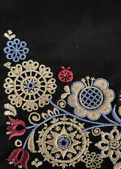 Posesett til sko og tilbehør svart - sand/pastell