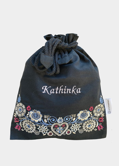 Skopose svart - sand/pastell