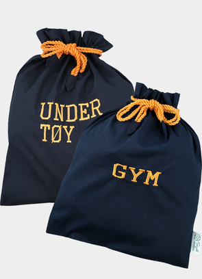 Gym- og undertøypose navy