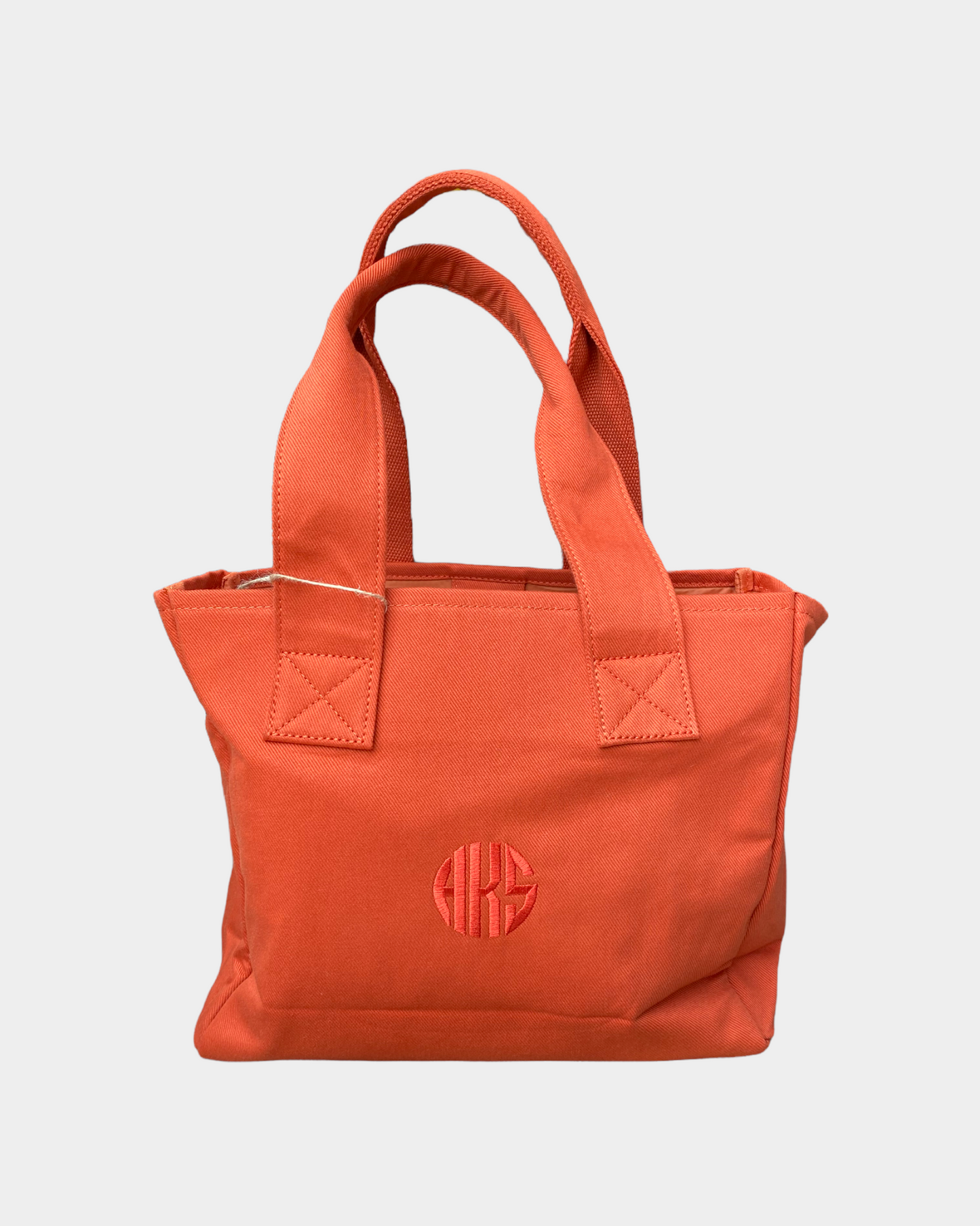 Skulderveske / Shopper kanvas medium - Oransje/rød