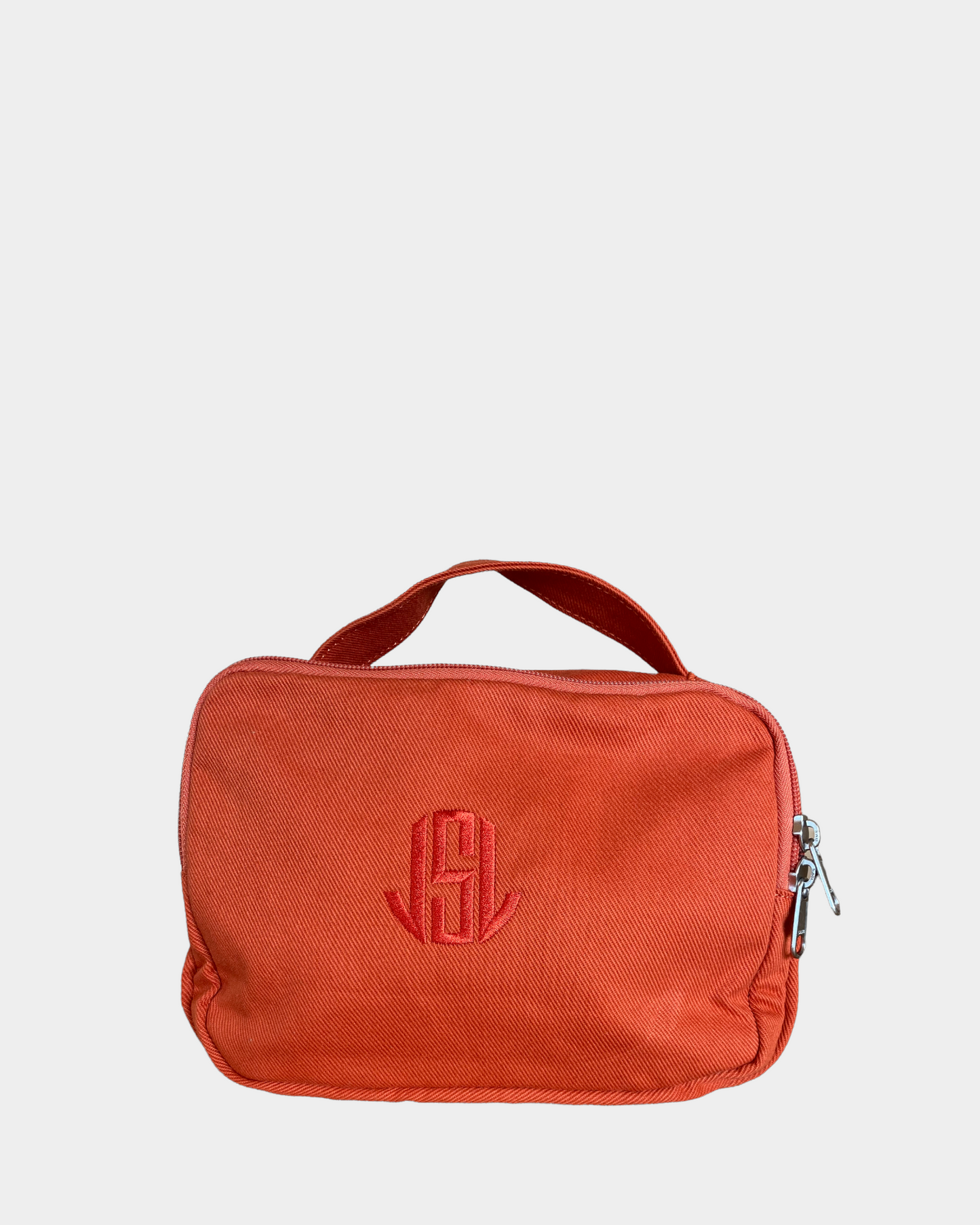 Canvas parcel folder Small - Orange/red