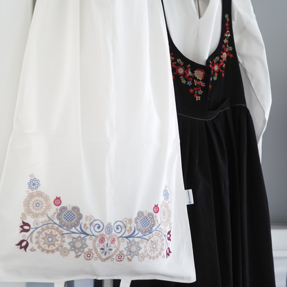 Klespose hvit - sand/pastell