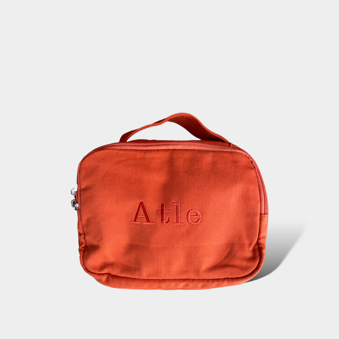 Canvas parcel folder Small - Orange/red