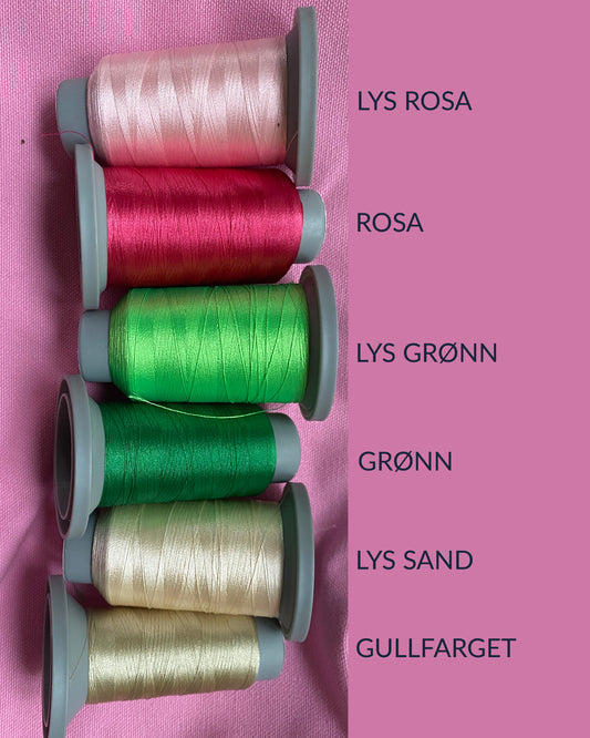 Pakkemappe kanvas Large - Rosa