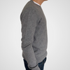 William round neck herre Kashmir - grå