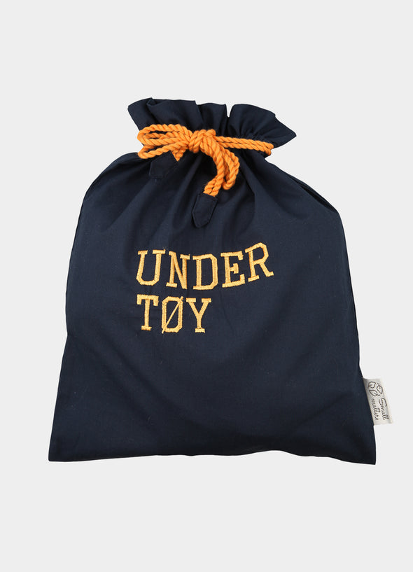 Undertøypose navy - oransje