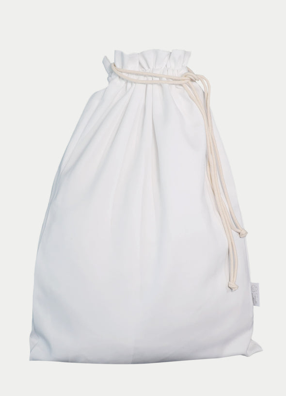 Plain bag hvit - Large