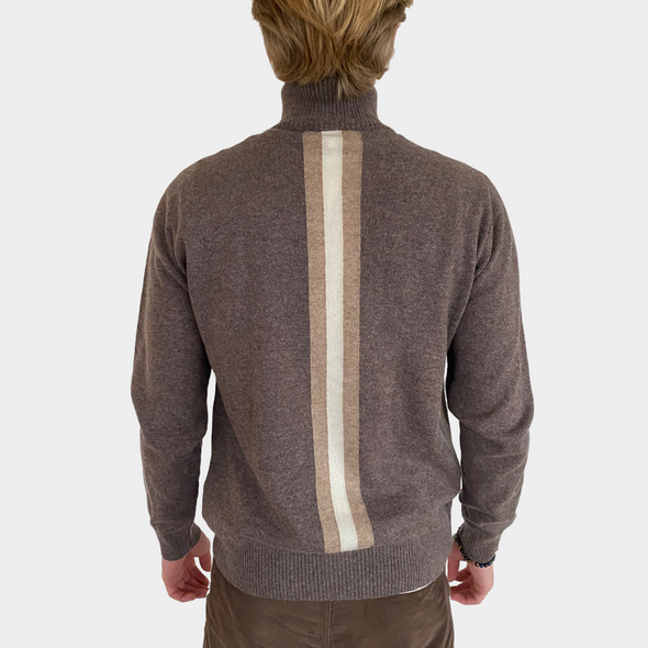 Christian half zip herre Kashmir - kala
