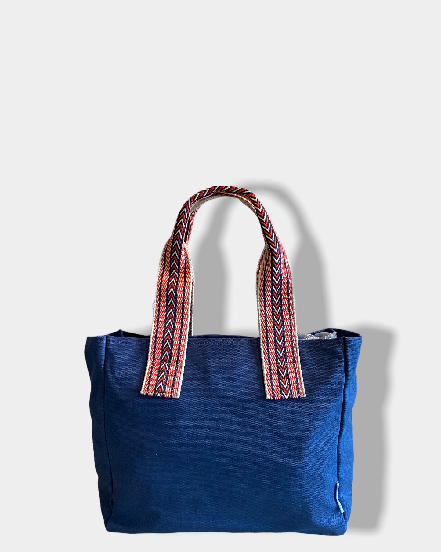 Skulderveske / Shopper kanvas medium - Blå