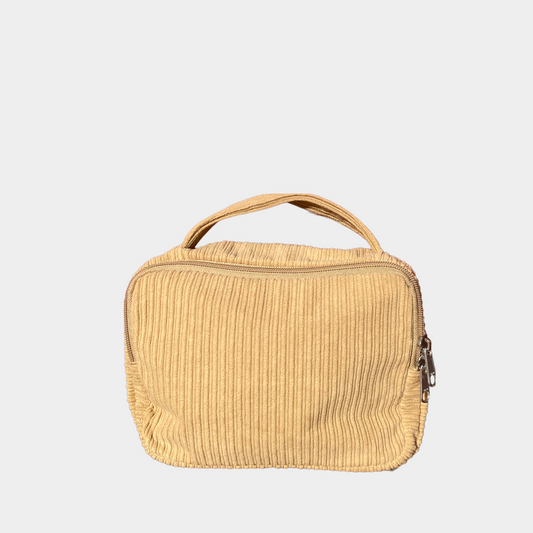 Pakkemappe cord Small - Sand