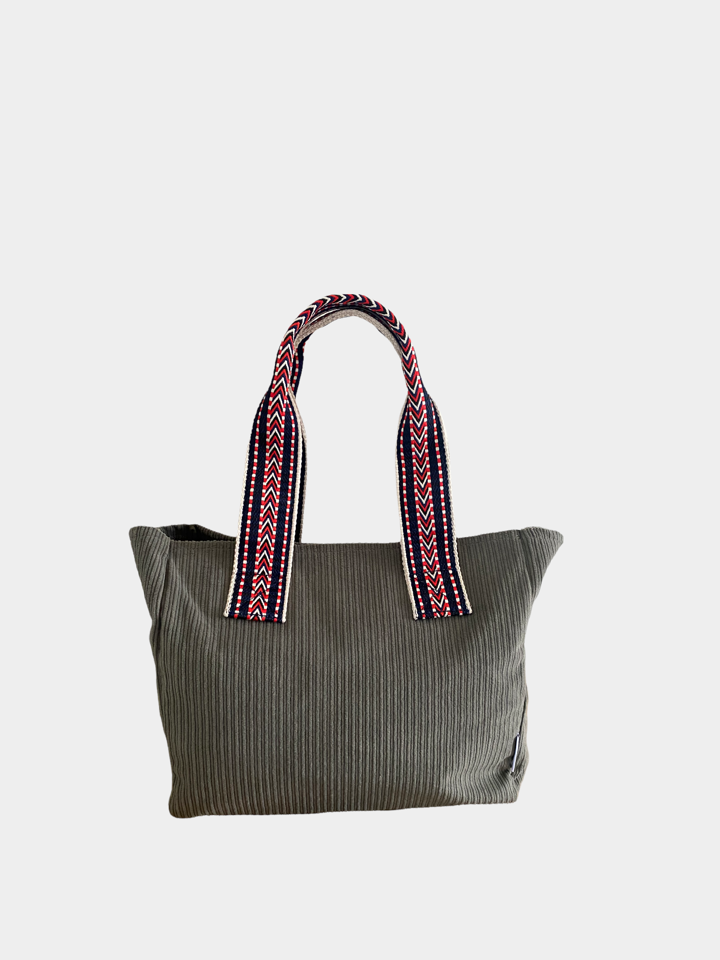 Shoulder bag / Shopper cord medium - Olive