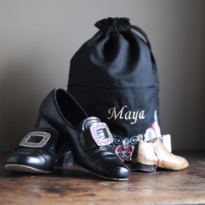 Skopose svart - sand/pastell