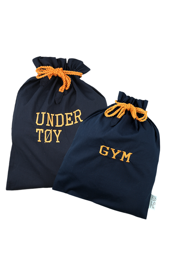 Gym- og undertøypose navy